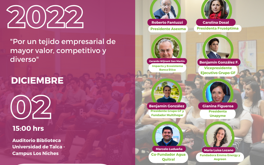 Curicó será la sede del primer encuentro y feria de empresas familiares 