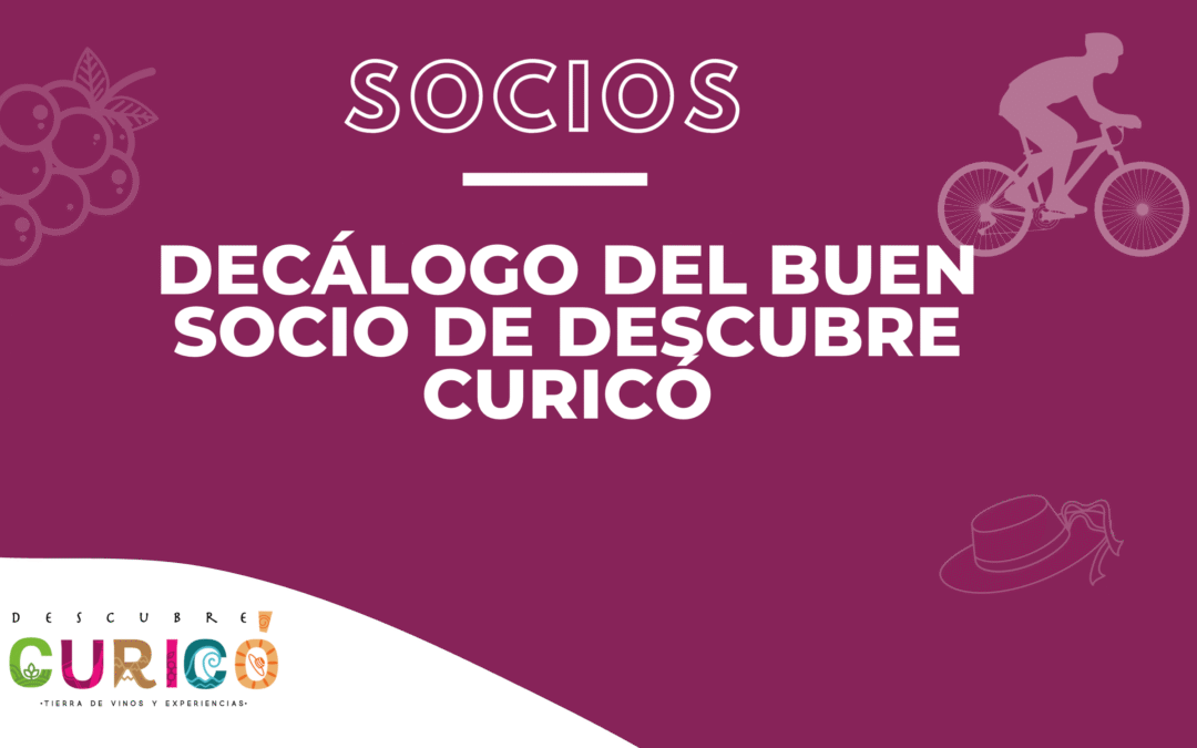 💛 El espíritu que nos une: Decálogo del Buen Socio de Descubre Curicó